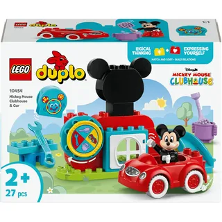 LEGO Duplo Mickys Clubhaus und Auto 10454