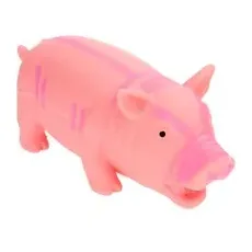 Trixie jucărie porcușor din latex care guiță aprox. 23 cm, roz