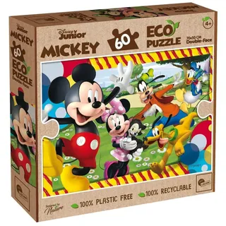 Lisciani DISNEY ECO-PUZZLE DF MICKEY MOUSE 60, Nicht Zutreffend.
