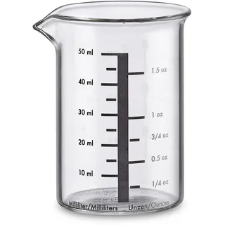 Küchenprofi Messbecher 50 ml Glas