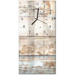 Tulup Glasuhr 30 cm 30x60 Beige