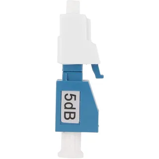 Garosa Faser Dämpfer, LC/UPC 5DB Single-Mode Fiber Optik, Stecker zu Buchse, Robuster Industrieller Optik-Dämpfer