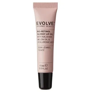 Evolve Beauty Bio-Retinol Glossy Lip Oil 15 ml - Soft Pink
