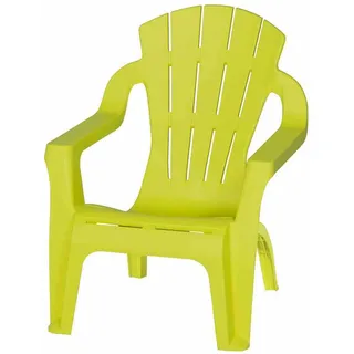Kinder-Deckchair lime grün Mini-Selva Stuhl Sessel Garten Terrasse Kunststoff