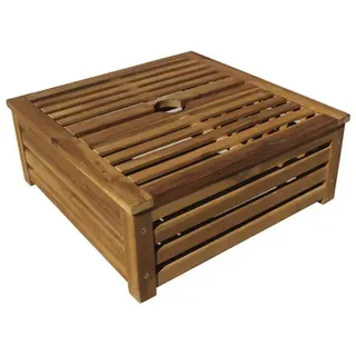 Garden Pleasure Verblendungssatz für Schirmständer TAYLOR braun,