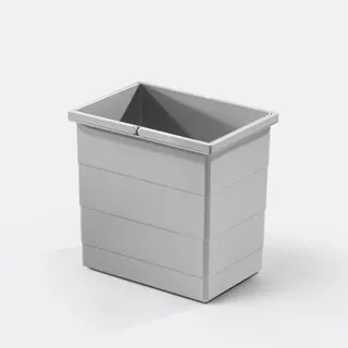 Naber Ersatzeimer, hellgrau. (18 Liter) - Mülleimer - Hellgrau