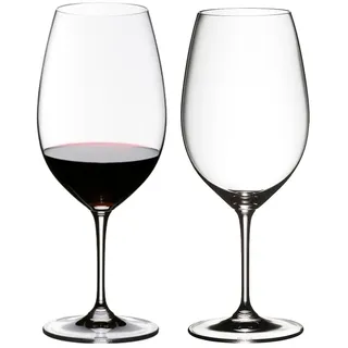 RIEDEL Vinum Syrah/Shiraz - 2er Set, Weinglas, Kristallglas, Spülmaschinenfest - 6416/30