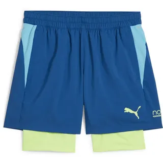 Puma Select Individual Team Kurze Hose - Cobalt Glaze / Lum - L