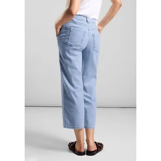 STREET ONE Damen, A377910 7/8 Jeans, Culotte, Ultra bleach wash), 33W / 26L