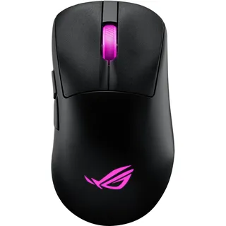 Asus ROG Keris II Origin Wireless RGB eSports Maus Schwarz, 42.000 dpi, 2.4 Ghz, Bluetooth, USB-C