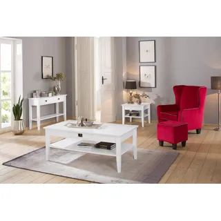 Home Affaire Couchtisch »Piano«, mit Ablageboden, Breite 60 cm weiß