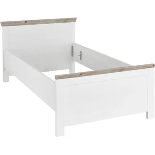 Home Affaire Bett »Florenz Doppelbett Landhausstil Bettgestell (100,140 oder 180/200cm)« aus FSC®-zertifiziertem Holzwerkstoff, in 3 Breiten