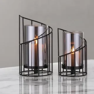 Glaszylinder FüR Kerzen Deko Wohnzimmer KerzenstäNder Teelichthalter Tischdeko Outdoor Sommerdeko Fensterdeko Teelichter Die Zimmertische, Das Wohnzimmer, Der Garten
