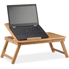 Bild Laptoptisch mit Schublade Bambus