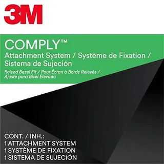 3m Comply Befestigungssystem Mit Erhöhtem Rahmen - Black