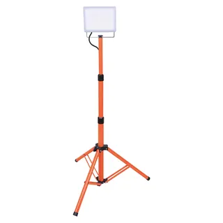 Solight LED-Strahler mit hohem Stativ, 50 W, 4500 lm, 4000 K, Kabel mit Stecker, IP65 WM-50W-FVQ