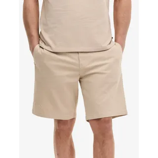 Lonsdale Shorts "HESLEDEN" aus Baumwolle und Elasthan, für Erwachsene, in den Größen S bis XXXL, beige