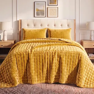 Tribeca Living Samt Gold 260 g/m2