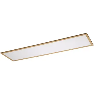 Rabalux 6909 Deckenleuchte Almond, 40W, 4000K, 4200lm, braun-weiß, quadratisch, neutralweiß, 119,5cm - Hellbraun