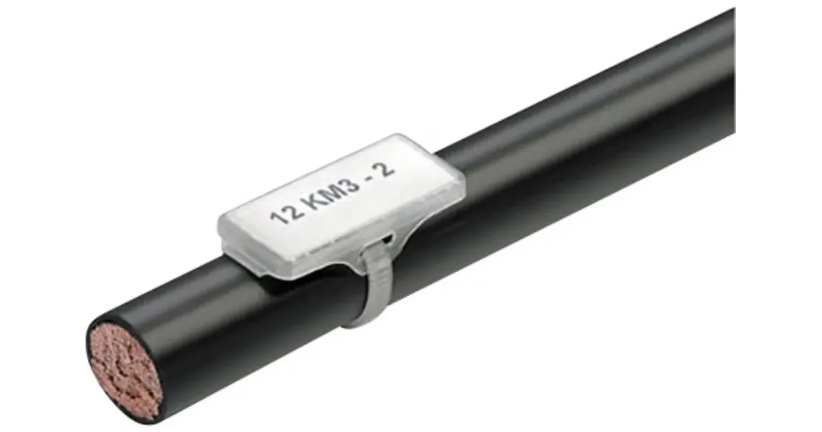Drahtnummern-Set – 100 Stück, Bunt, Digital, Für 4 Mm² Kabel, Mit Zahlen 0–9, Zur Einfachen Kabelidentifikation