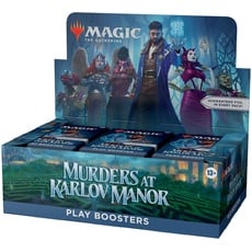 Magic: The Gathering – Mord in Karlov Manor Play-Booster-Display – 36 Booster (504 Magic-Karten) (English Version)