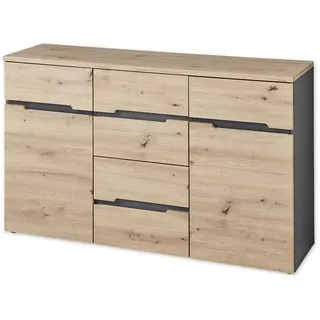 Stella Trading Memphis 135 x 82 x 38 cm Braun / Graphit