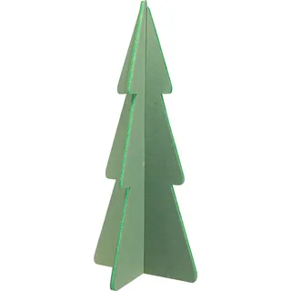 Filz Weihnachtsbaum Grün H80cm - Standfest & Dekorativ - Festliche Tannenbaum-Deko - Tisch- und Fensterdeko für Weihnachten - Grün