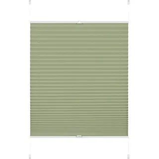 Plissee GARDINIA "EASYFIX Greta" Gr. 4, grün (mintgrün), B:80cm H:130cm, Obermaterial: 100% Polyester, Plissees, Plissee, inkl. dezenter Abdeckleiste (Staubschutz)
