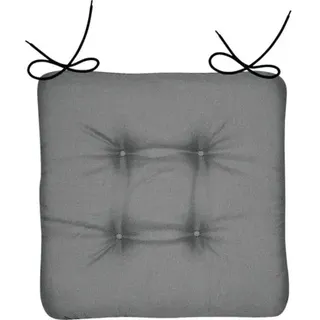 Sitzkissen Doppler 45 x 45 x 4 cm anthrazit