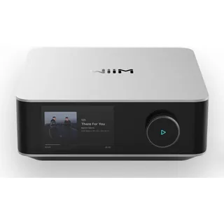 wiim Amp Ultra Streaming Verstärker Silber