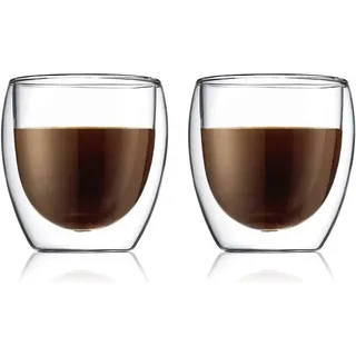 Bodum Kaffeetasse 0,25 l Transparent 6 St.