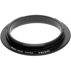 Caruba Reverse Ring Canon EOS   55mm (Objektivfilter Adapter), Objektivfilter Zubehör, Schwarz