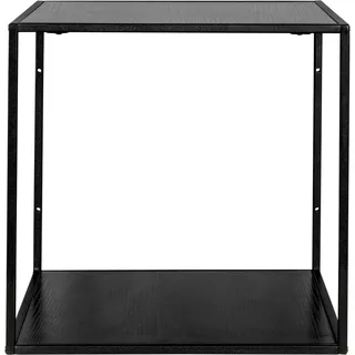 House Nordic Wandregal VITA 36 x 36 x 36 cm Schwarz