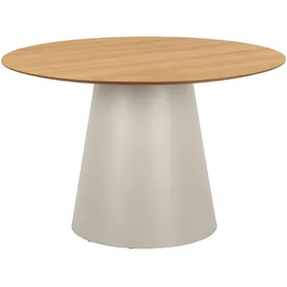 Actona Soli Ø 120 cm matt Eiche/grau