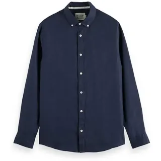 Scotch & Soda 179188 Langarmhemd - Night - M