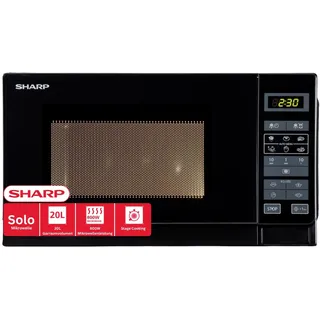 Sharp R242BKW Schwarz