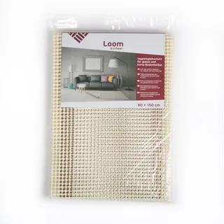 d-c-fix Teppichgleitschutz Loom 1,60 m x 2,35 m Antirutschmatte | für glatte & harte Böden - atmungsaktive & wasserfeste Antirutsch-Unterlage rutschfest Teppichstopper