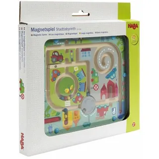 HABA Magnetspiel Stadtlabyrinth mehrfarbig