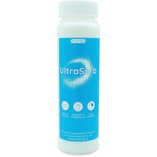 UltraSorb Granulat 500ml - Kotzpulver, Superabsorber Pulver für Erbrochenes - Bindet Urin, Kot, Blut, Flüssigkeiten und schlechte Gerüche - Wegmachpulver, Kotzepulver Kinder, Super Absorber