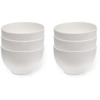 Villeroy & Boch Basic White Schalen Set 6-tlg. weiß