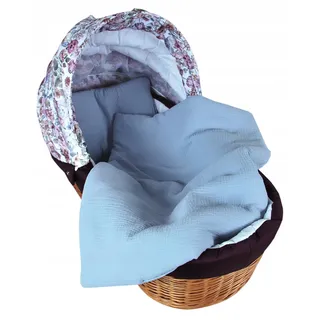 BabyLux Musselin Babydecke mit Kissen 60x75 cm