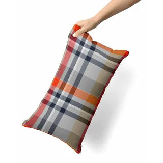 etérea Flanell Bettwäsche Baumwolle 40x80 cm Kissenbezug - Orange