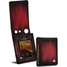 Noreve Lederschutzhülle vertikal, MP3 Tasche + Hülle, Rot