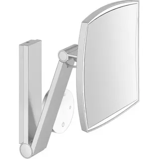 Keuco Kosmetikspiegel iLook_move 200 x 200 mm, beleuchtet Aluminium-finish