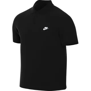 Nike Nk Club Kurzarm-poloshirt Black / White XL