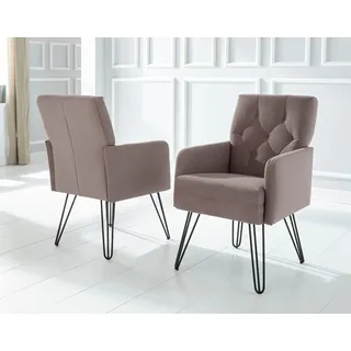 exxpo - sofa fashion Sessel Doppio grau 61 x 89 x 67 cm