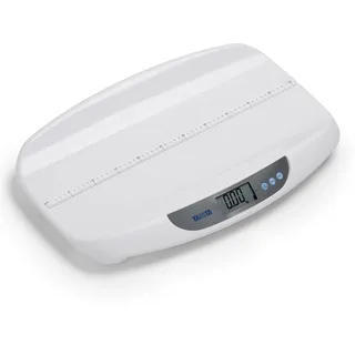 TANITA BD-590 Digitale Babywaage mit Längenmesser Weiß