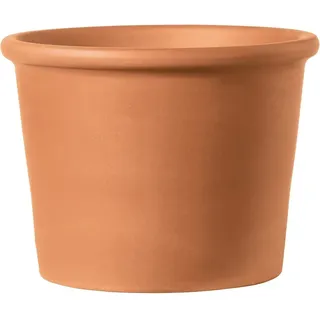Deroma Pflanztopf Zylinder Bordato 28 cm Rot