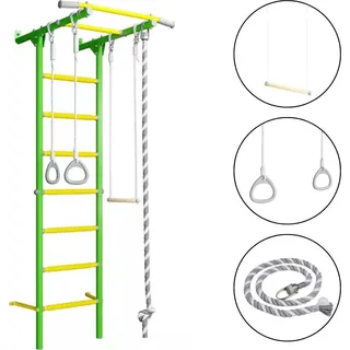 Wallbarz Win 1W Sprossenwand kinderzimmer | Kletterwand | Klettergerüst - Grün