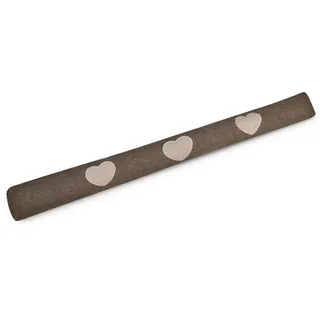 Beautissu Zugluftstopper 90 x 8 cm Braun